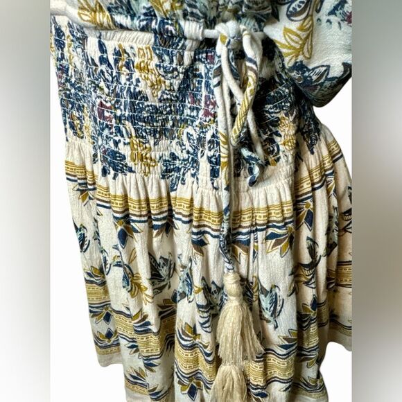 Free People Moonlight Drive Mini Peasant Dress Boho Women’s Small - Picture 3 of 10